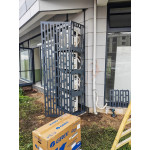 bahçe  antrasit 4  Klima  için  saklama dolabı