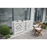 bahçe  beyaz  4  Klima  için  saklama dolabı