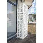 bahçe  beyaz  4  Klima  için  saklama dolabı