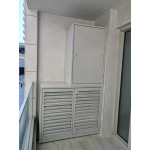 Bahçe ısı pompası  kabini 