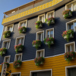 12  BTU   Balkon içi bahçe çiçek dekorlu Klima Gizleme 