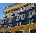 12  BTU   Balkon içi bahçe çiçek dekorlu Klima Gizleme 